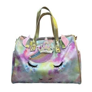 Underonesky unicorn travel bag for child same day business shipping leather bag